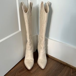 Steve Madden Lasso Bone cowboy boots